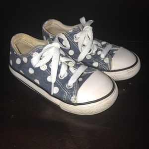🐳HOST PICK🐳 Size 8 Polka Dot All Star Converse